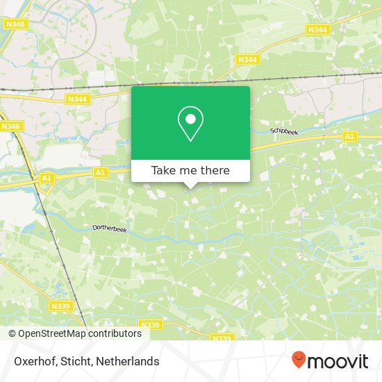 Oxerhof, Sticht map