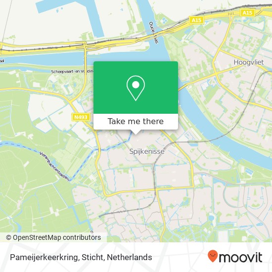 Pameijerkeerkring, Sticht map