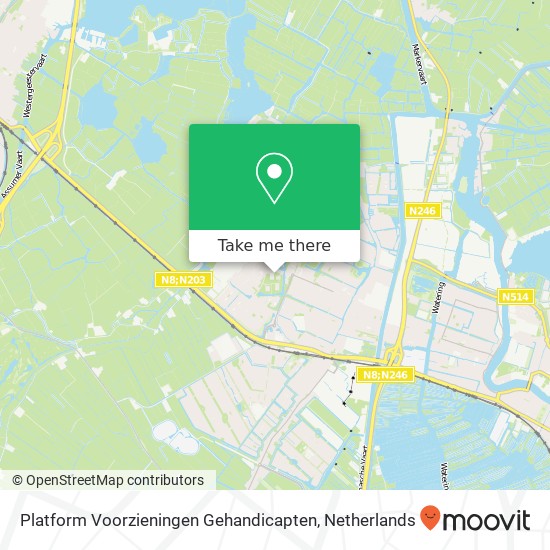 Platform Voorzieningen Gehandicapten map