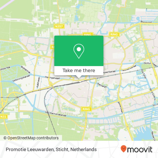 Promotie Leeuwarden, Sticht Karte