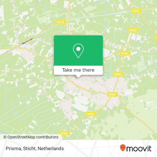 Prisma, Sticht map