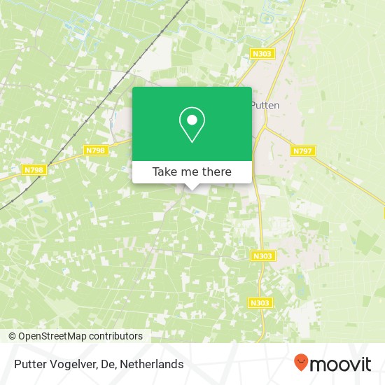 Putter Vogelver, De map