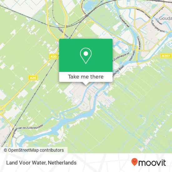 Land Voor Water map