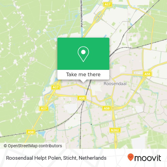 Roosendaal Helpt Polen, Sticht map