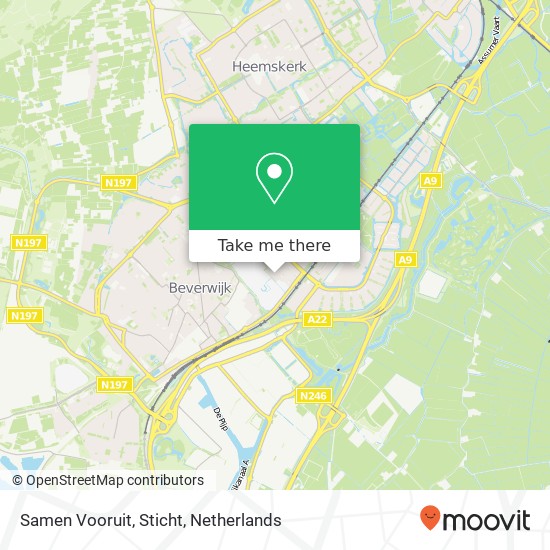 Samen Vooruit, Sticht map