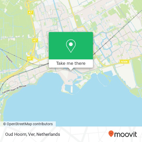 Oud Hoorn, Ver map
