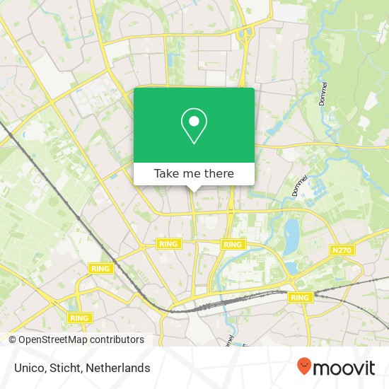 Unico, Sticht map