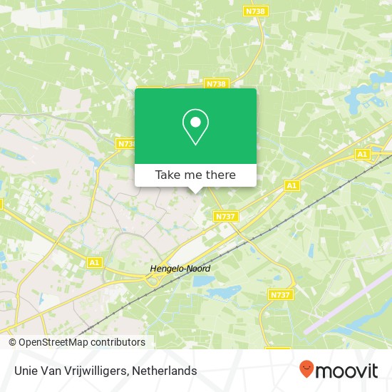 Unie Van Vrijwilligers Karte