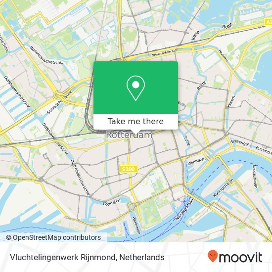 Vluchtelingenwerk Rijnmond map