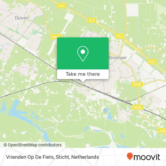 Vrienden Op De Fiets, Sticht map