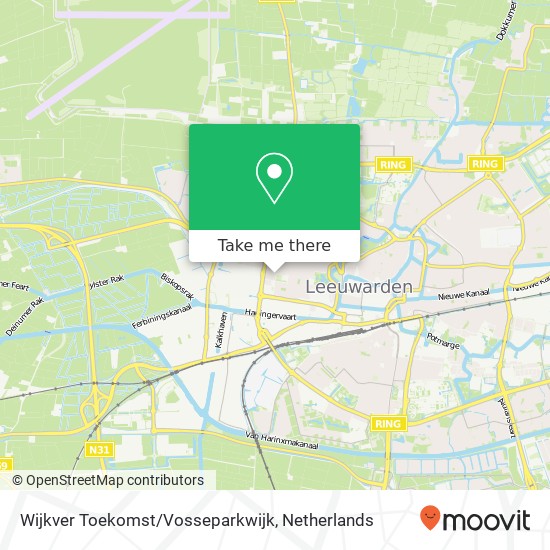 Wijkver Toekomst/Vosseparkwijk Karte