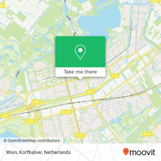 Wion, Korfbalver map