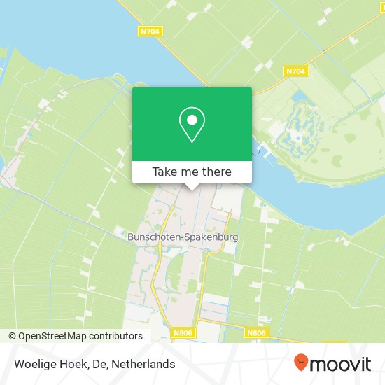 Woelige Hoek, De map