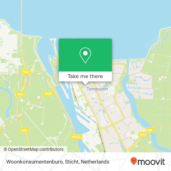 Woonkonsumentenburo, Sticht map