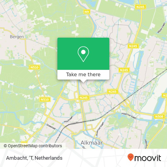 Ambacht, 'T map