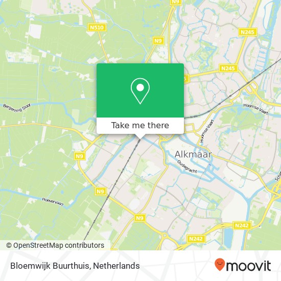 Bloemwijk Buurthuis map