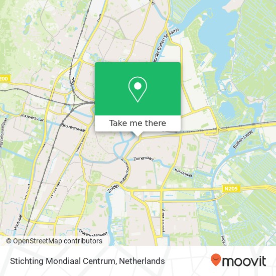 Stichting Mondiaal Centrum map