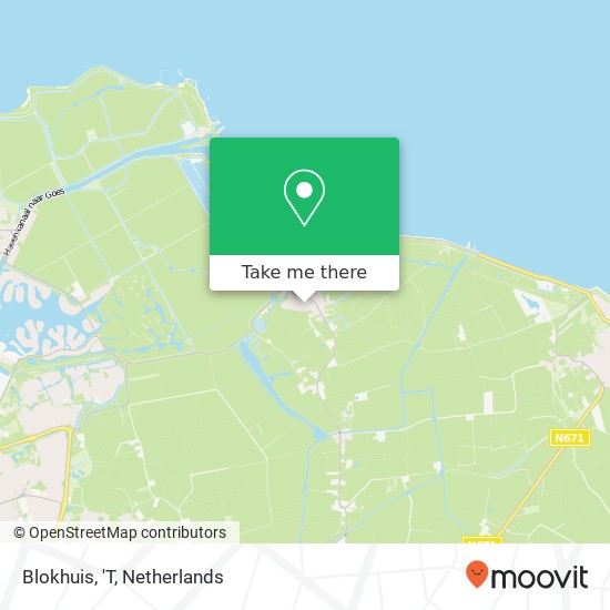 Blokhuis, 'T map