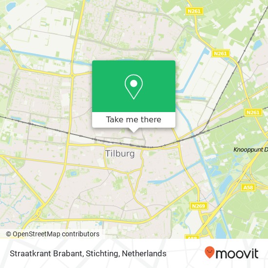 Straatkrant Brabant, Stichting map