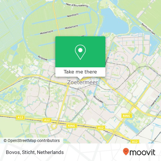 Bovos, Sticht map