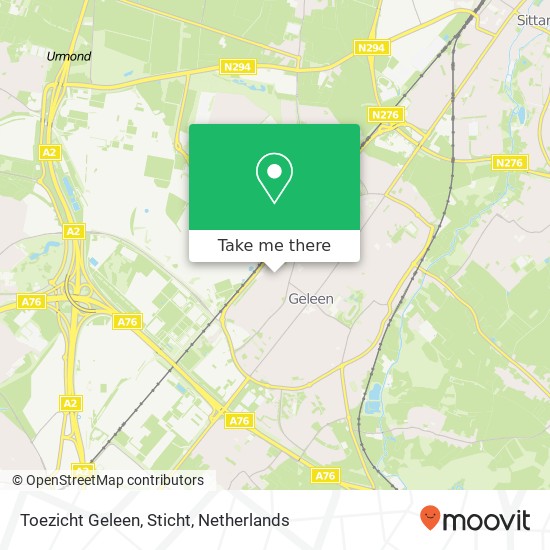 Toezicht Geleen, Sticht map