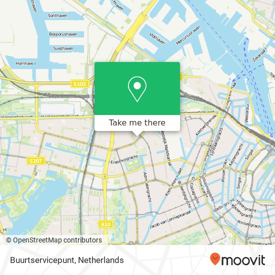 Buurtservicepunt map