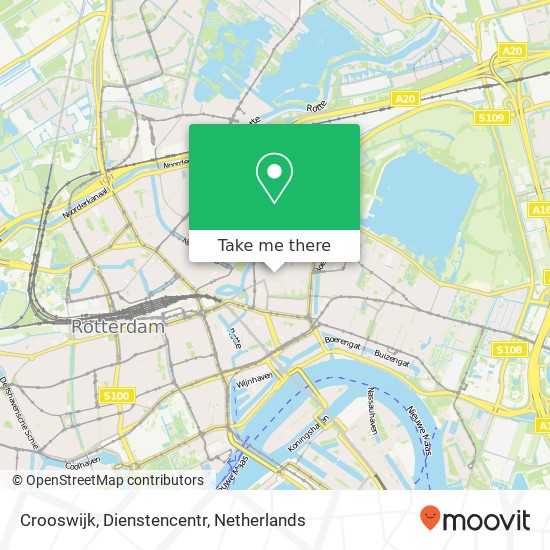 Crooswijk, Dienstencentr map