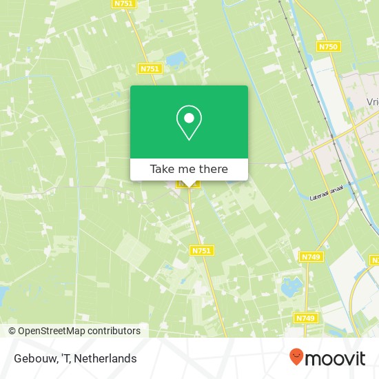 Gebouw, 'T map