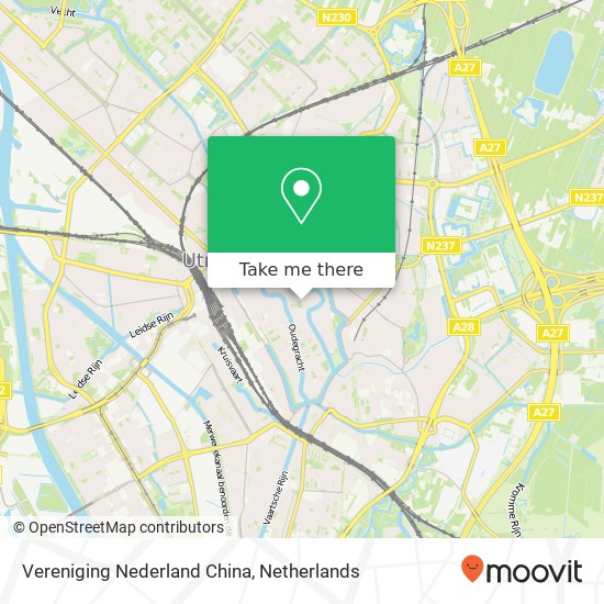 Vereniging Nederland China Karte