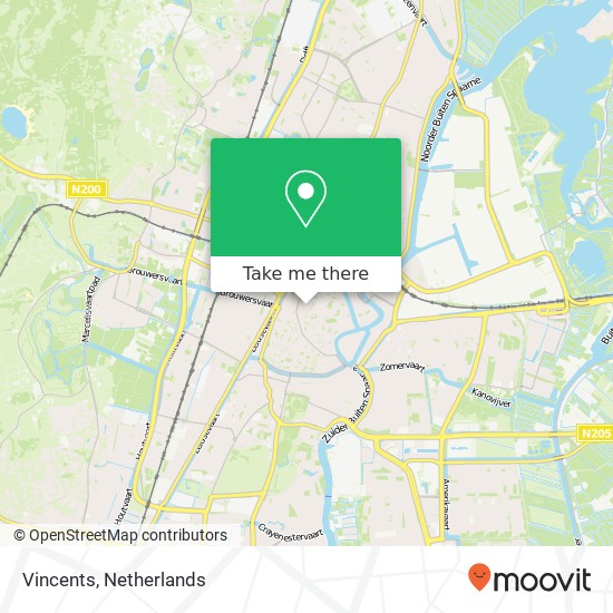 Vincents map