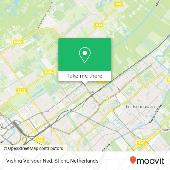 Vishnu Vervoer Ned, Sticht map