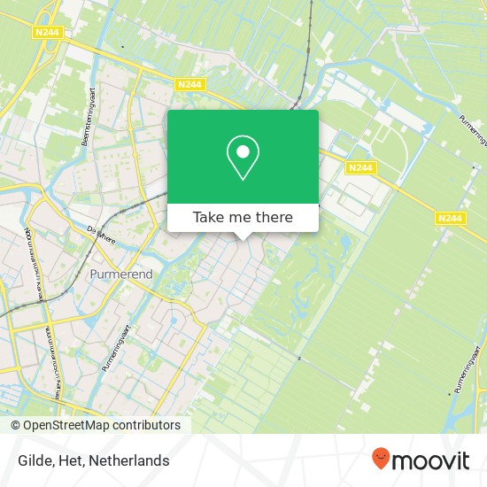 Gilde, Het map