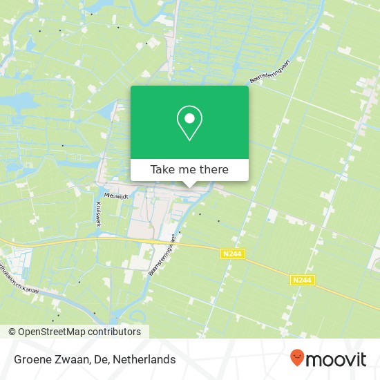 Groene Zwaan, De Karte