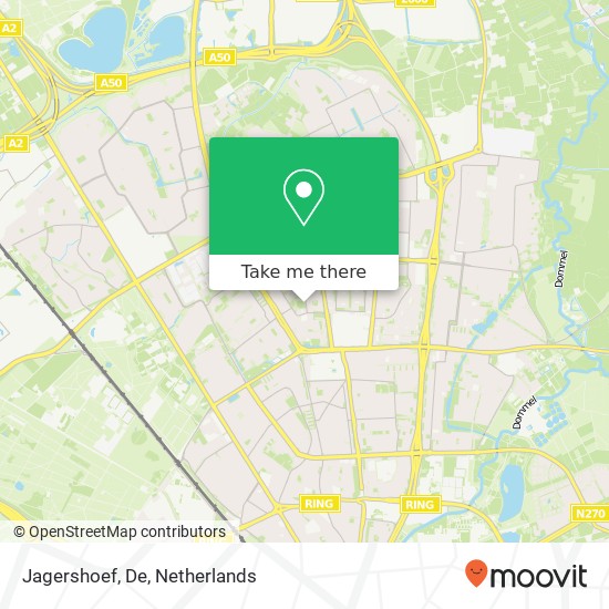 Jagershoef, De map