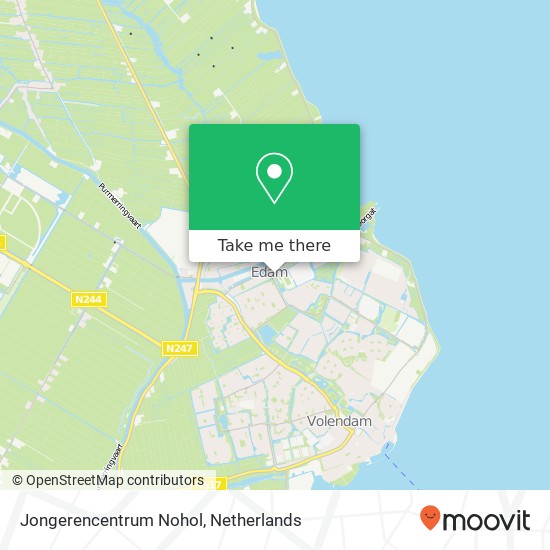 Jongerencentrum Nohol map