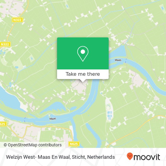 Welzijn West- Maas En Waal, Sticht Karte