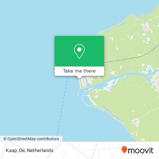 Kaap, De map