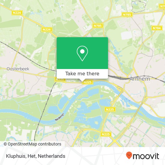 Kluphuis, Het map