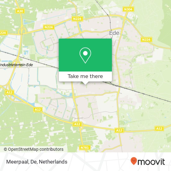 Meerpaal, De map