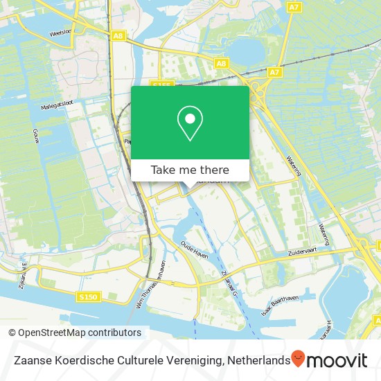 Zaanse Koerdische Culturele Vereniging map