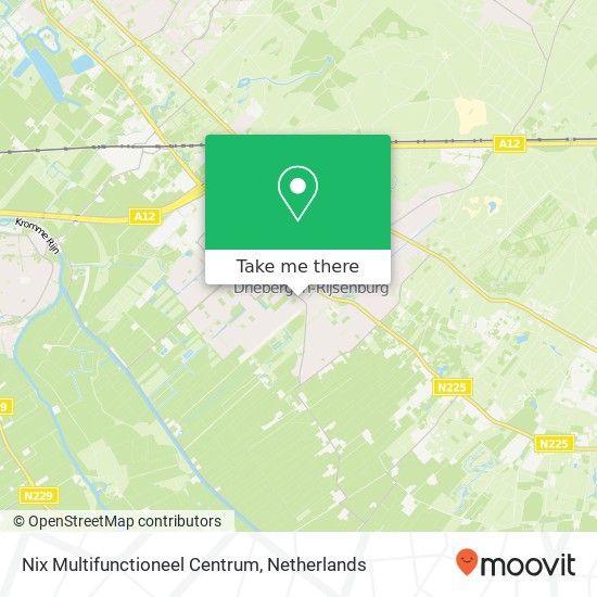 Nix Multifunctioneel Centrum map