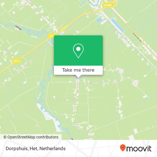 Dorpshuis, Het map