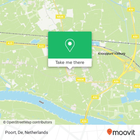 Poort, De map