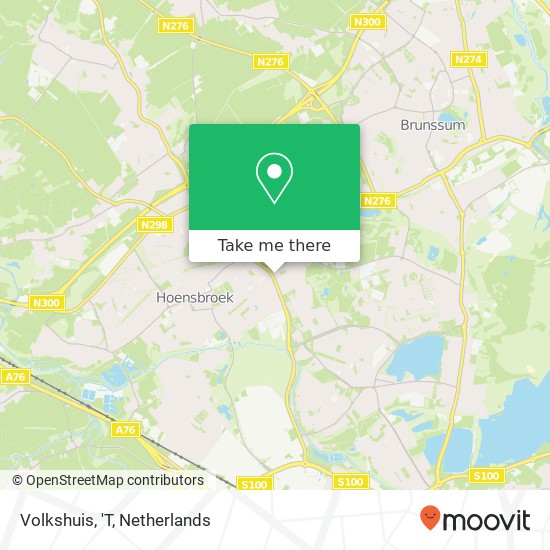 Volkshuis, 'T map