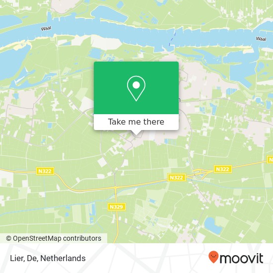 Lier, De map