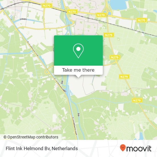 Flint Ink Helmond Bv map