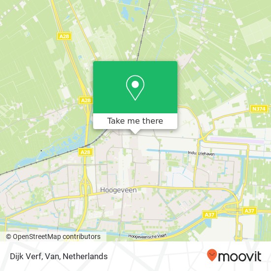 Dijk Verf, Van map