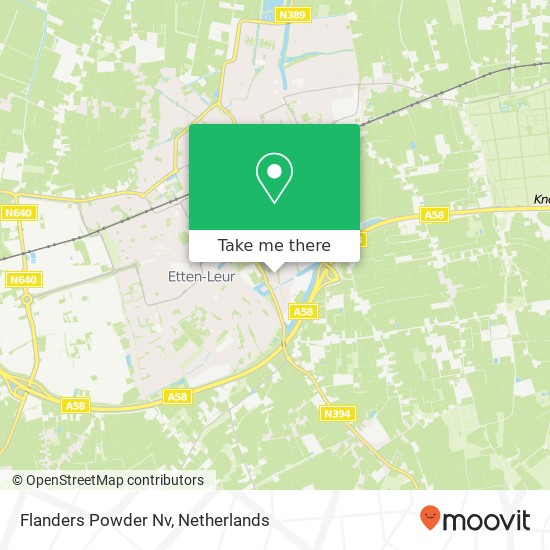 Flanders Powder Nv Karte