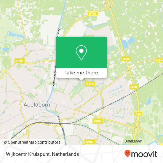 Wijkcentr Kruispunt map