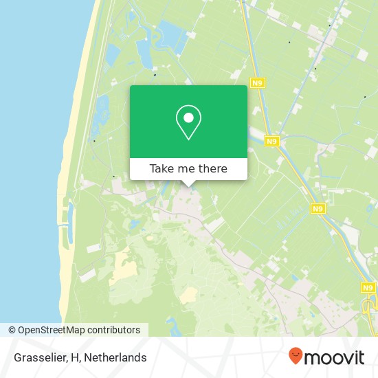 Grasselier, H map